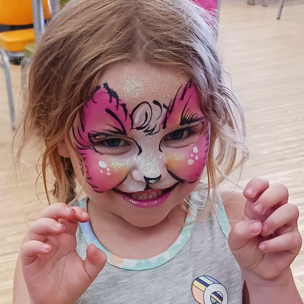 Cassandra & Friend's Face Painting