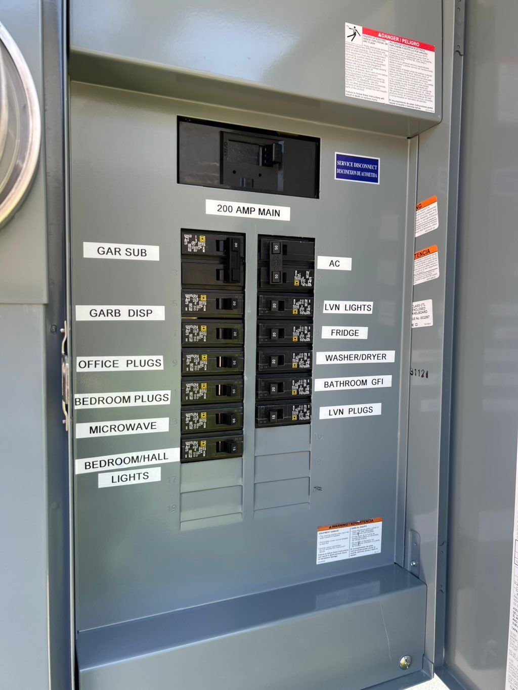 200 amp upgrade solar ready 