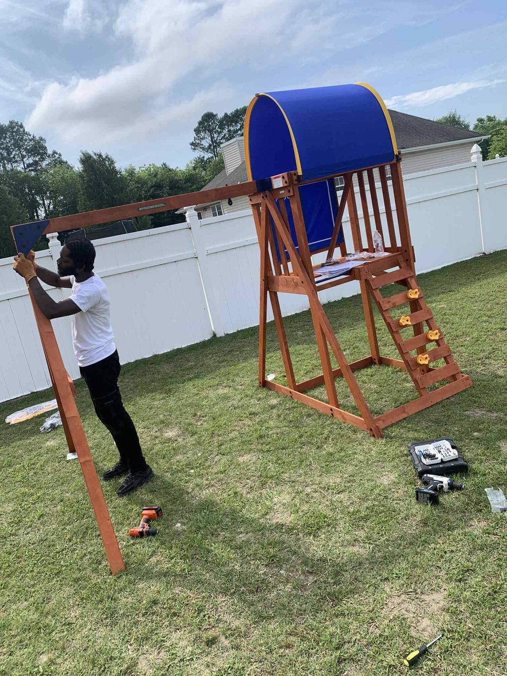 6/8/25 Playset Assembly Completed 