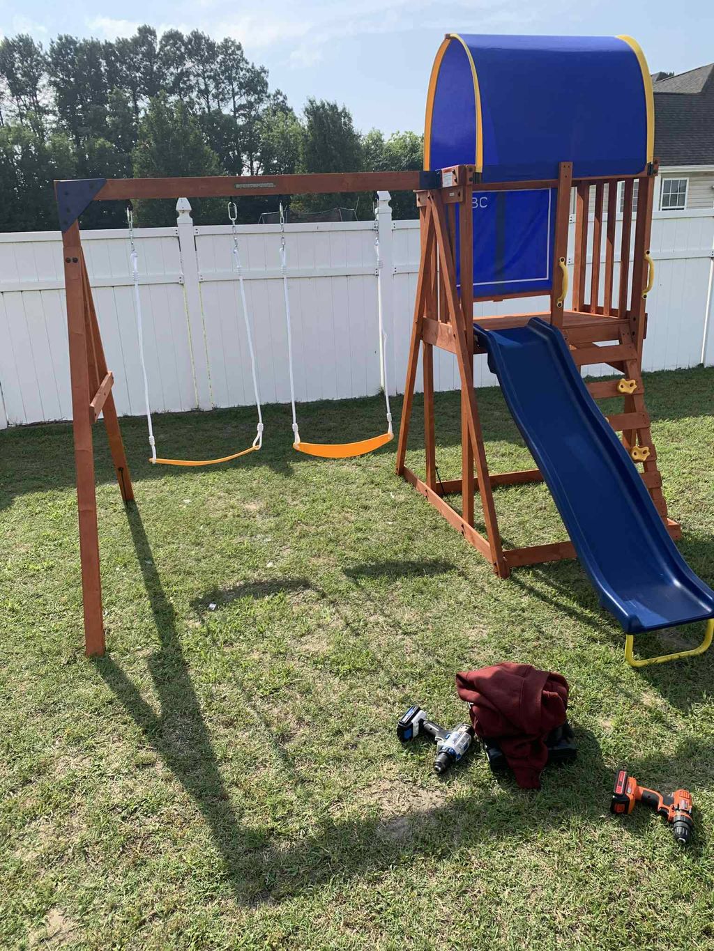 6/8/25 Playset Assembly Completed 