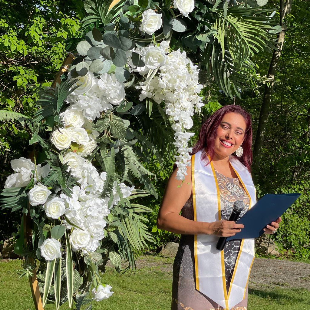 Leyla Farris Wedding Officiant on RI, MA, & CT