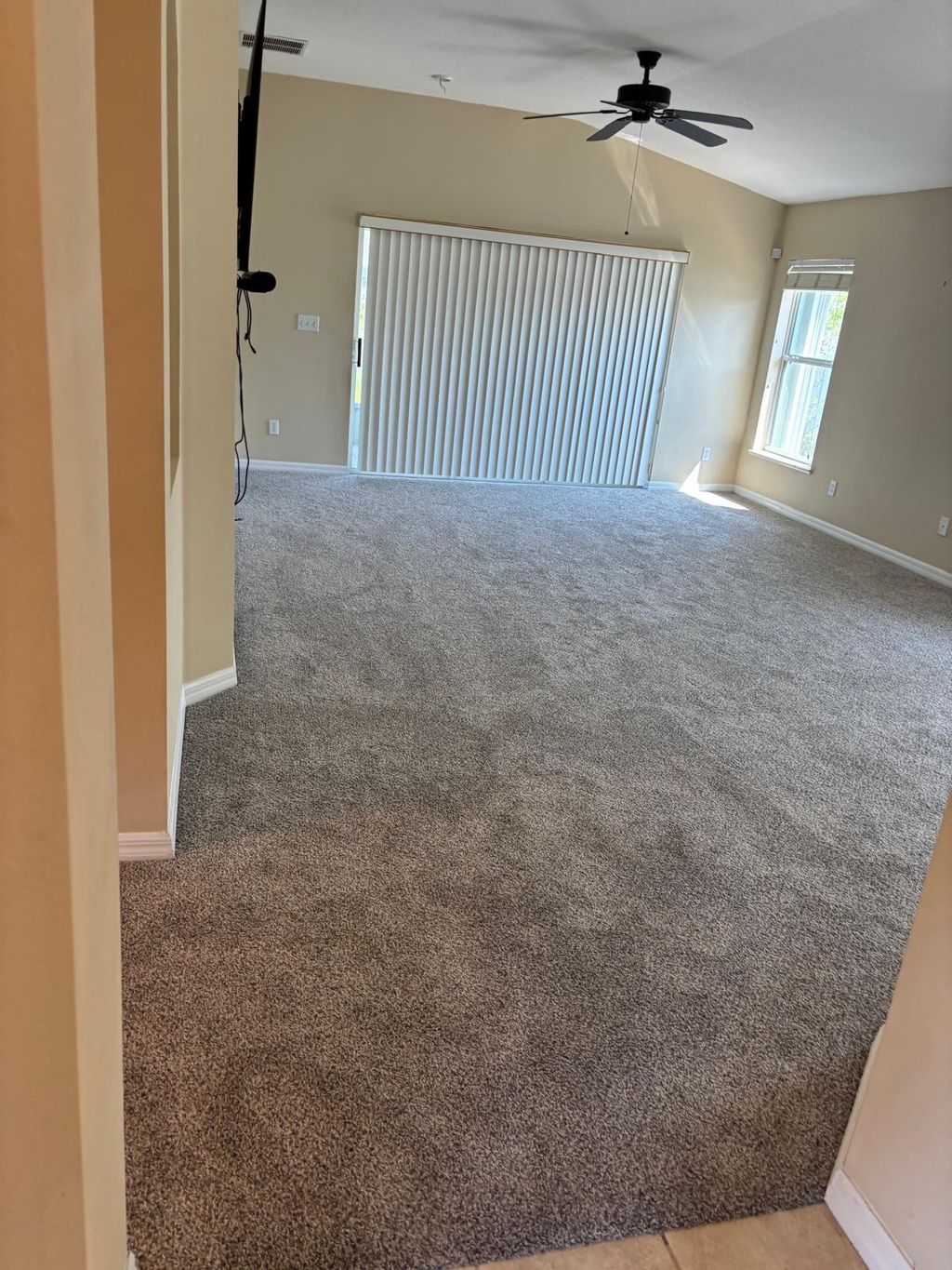 Fresh and spotless carpet after cleaning!