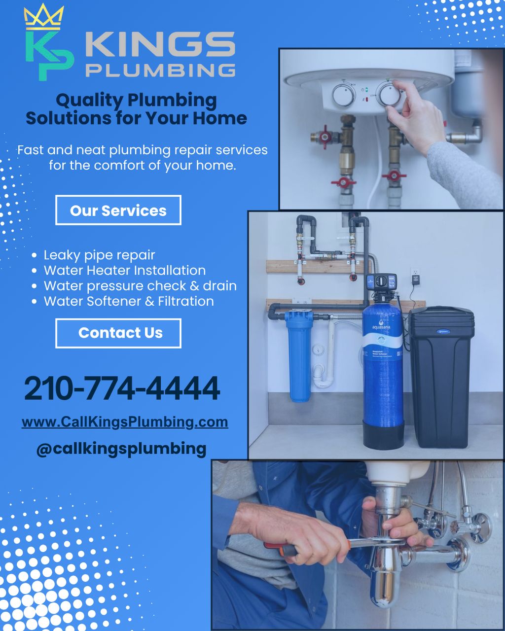 🚰 Say goodbye to plumbing problems!
