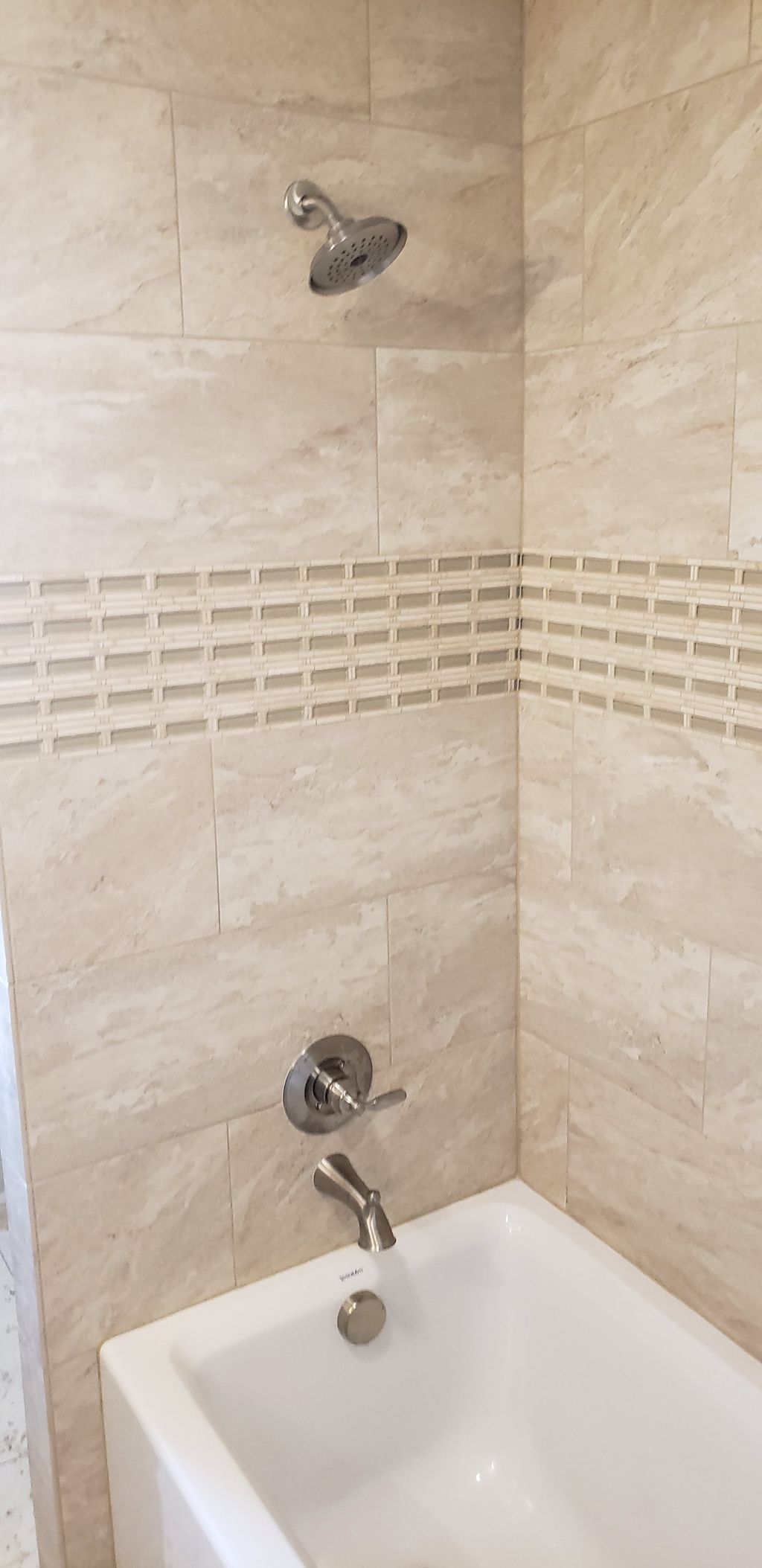 New tub and valve 