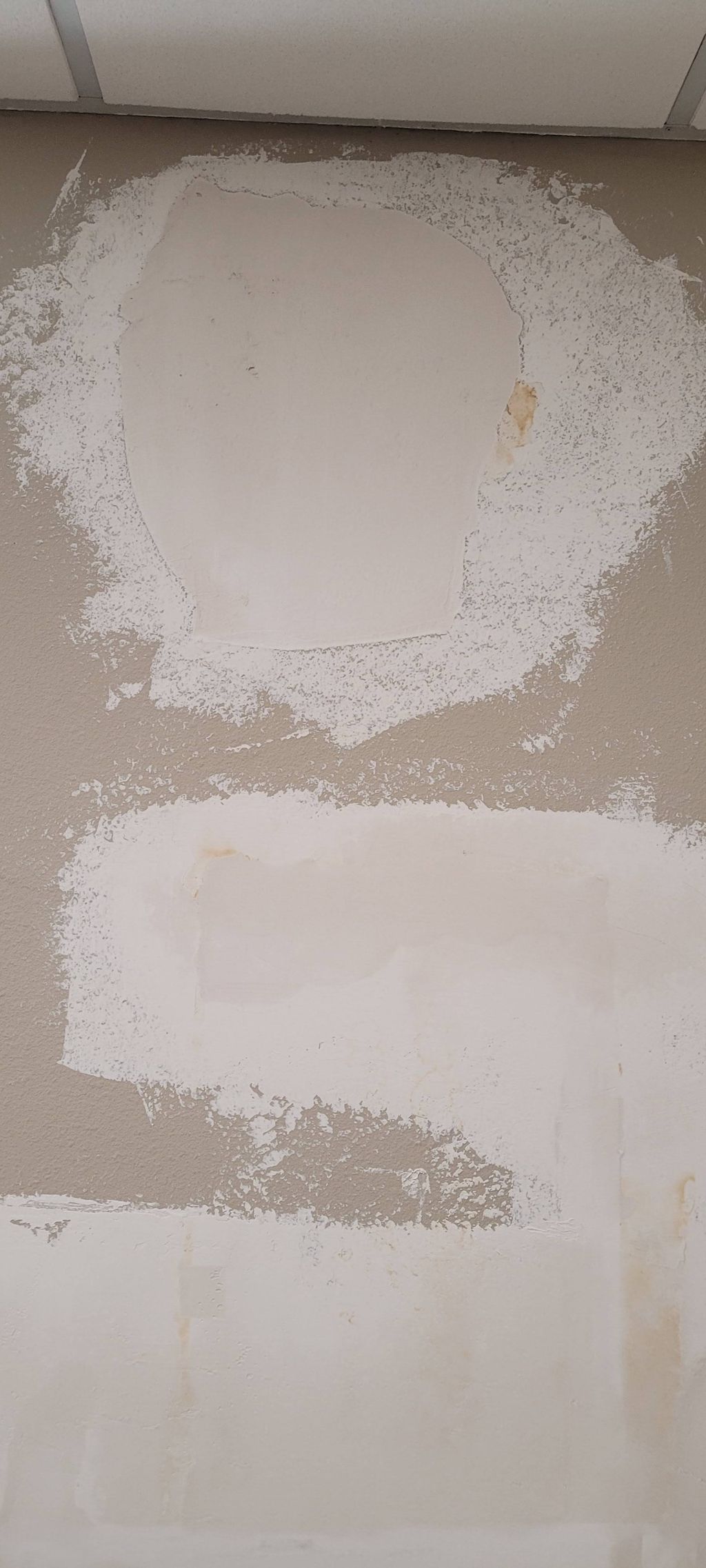 Water damage i had to repair at Texas Sedation Den