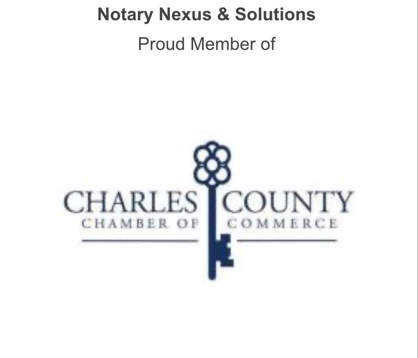 Notary Nexus & Solutions • Charles County Chamber 