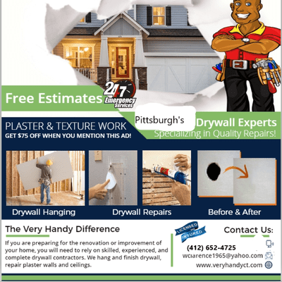 Avatar for Very Handy Wall and Ceiling Repairs