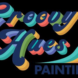 Groovy Hues Painting of Palm City