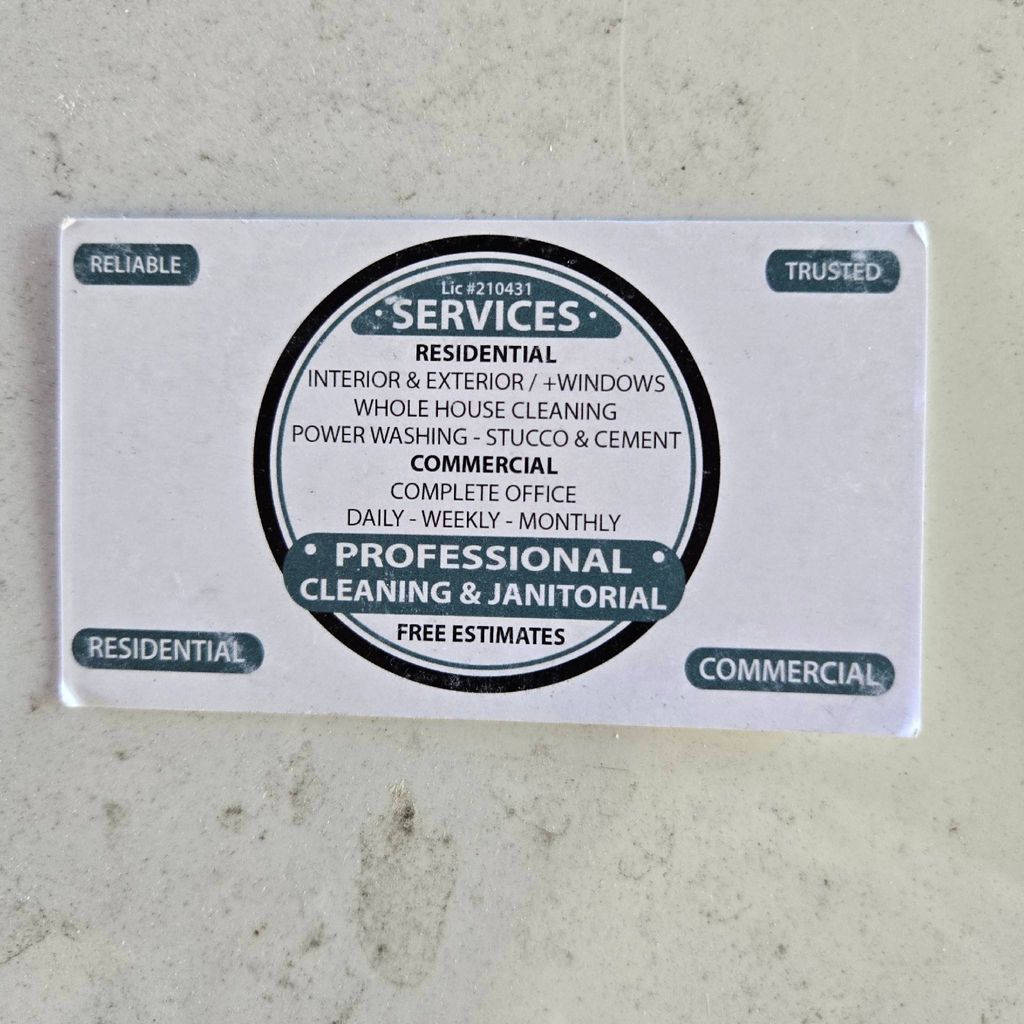 Rodriguez professional janitorial service