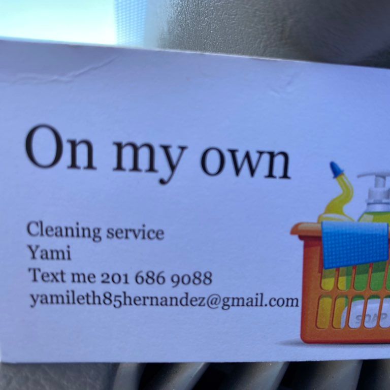 Yami on my own house cleaning service