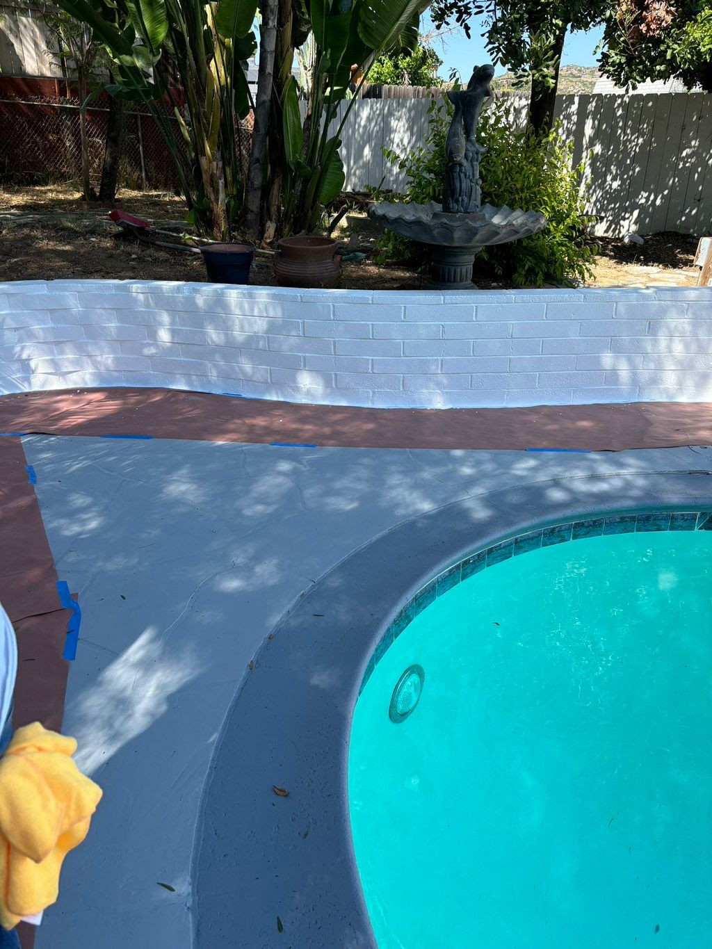 A little paint goes a long way! 