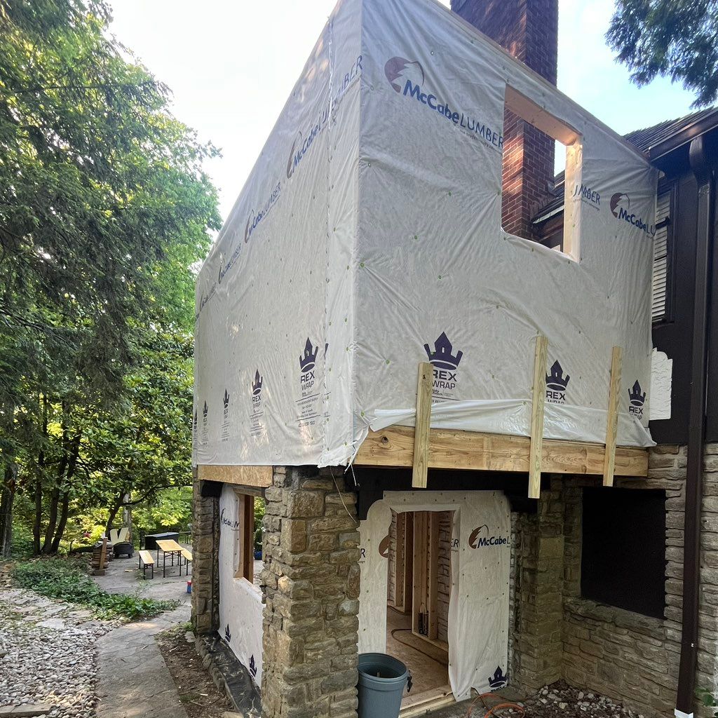 Mafoua carpentry
