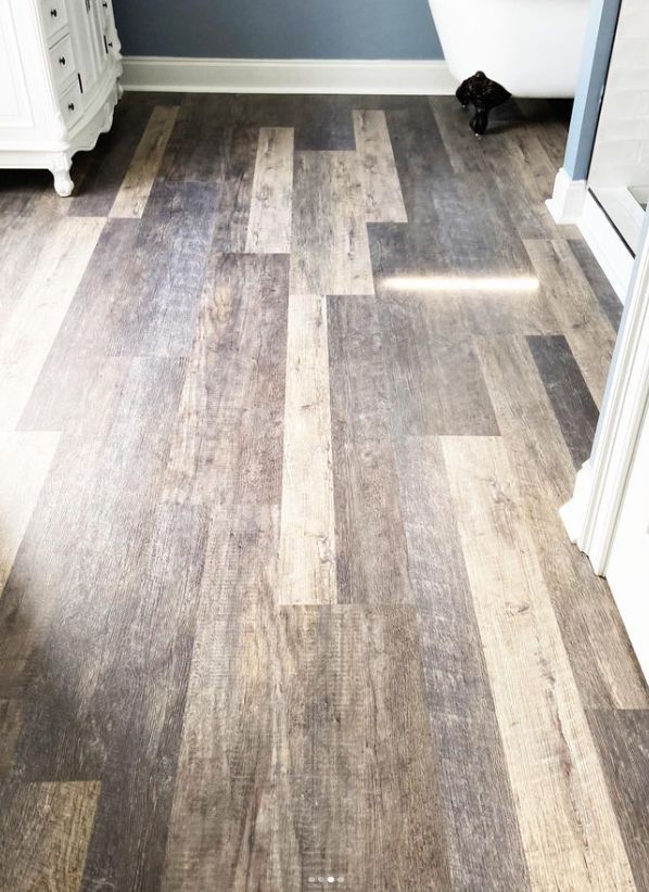 New Bathroom Flooring