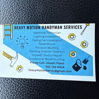 Avatar for Heavy Motion Handyman Services