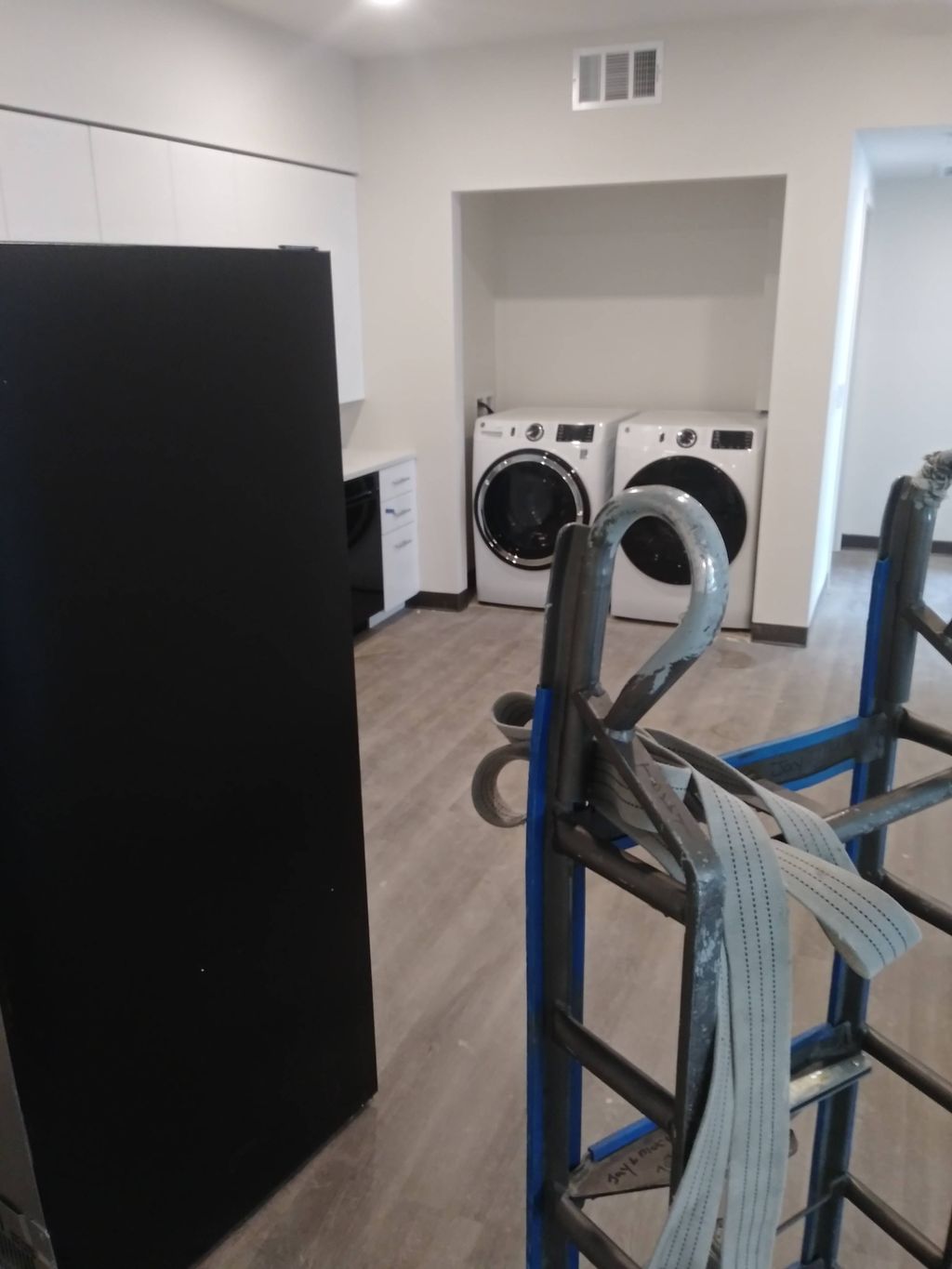 Appliance delivery, refrigerator washer and dryer