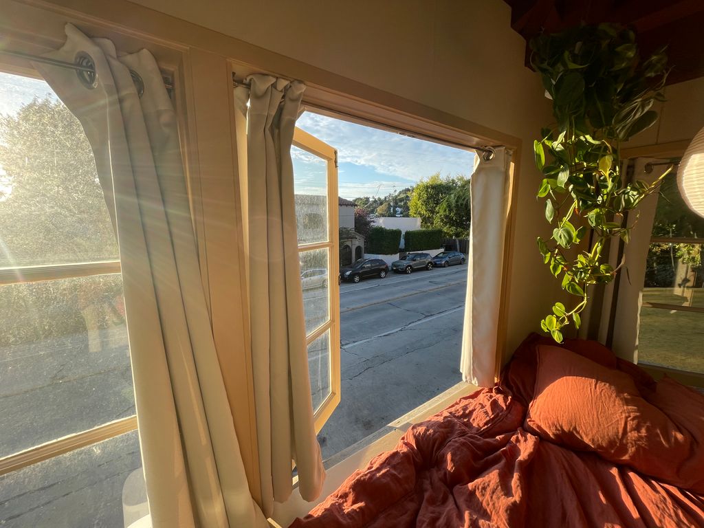 Window before screen