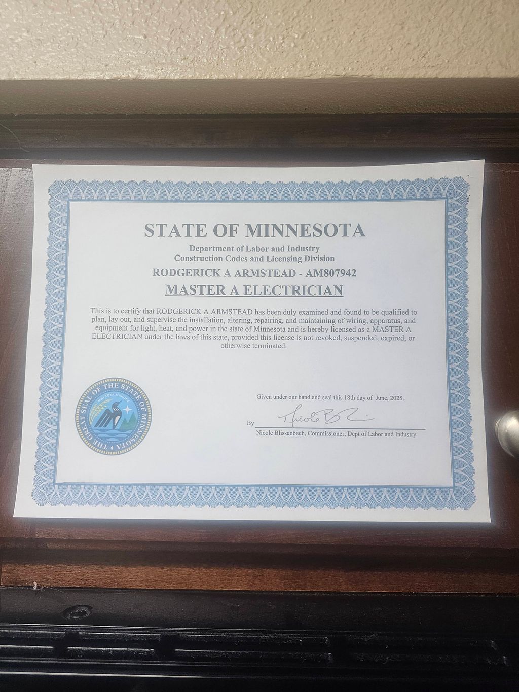State of Minnesota 
