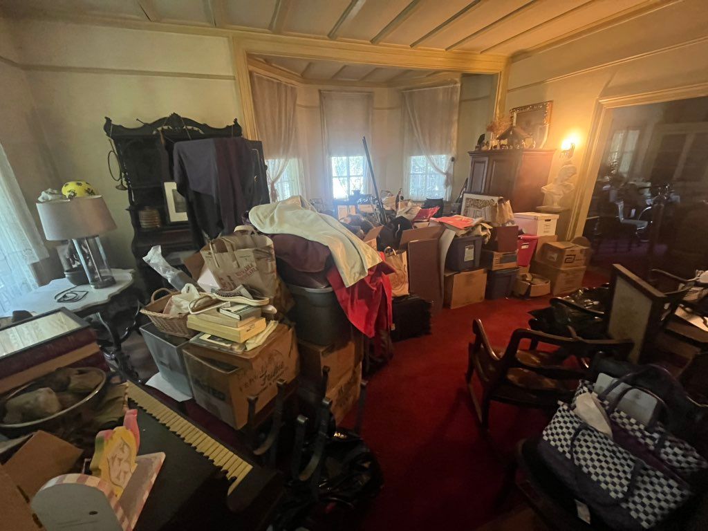 A family friend needed this space cleared in order