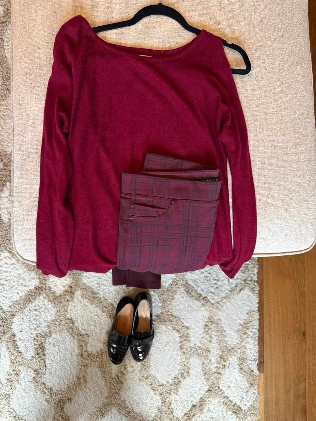 Outfit put together from clients closet (closet re