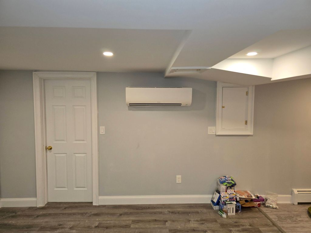 Mini split head install 