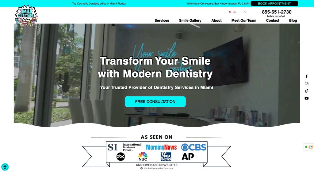 SmileCreators.com / Leading Dental Office in Miami