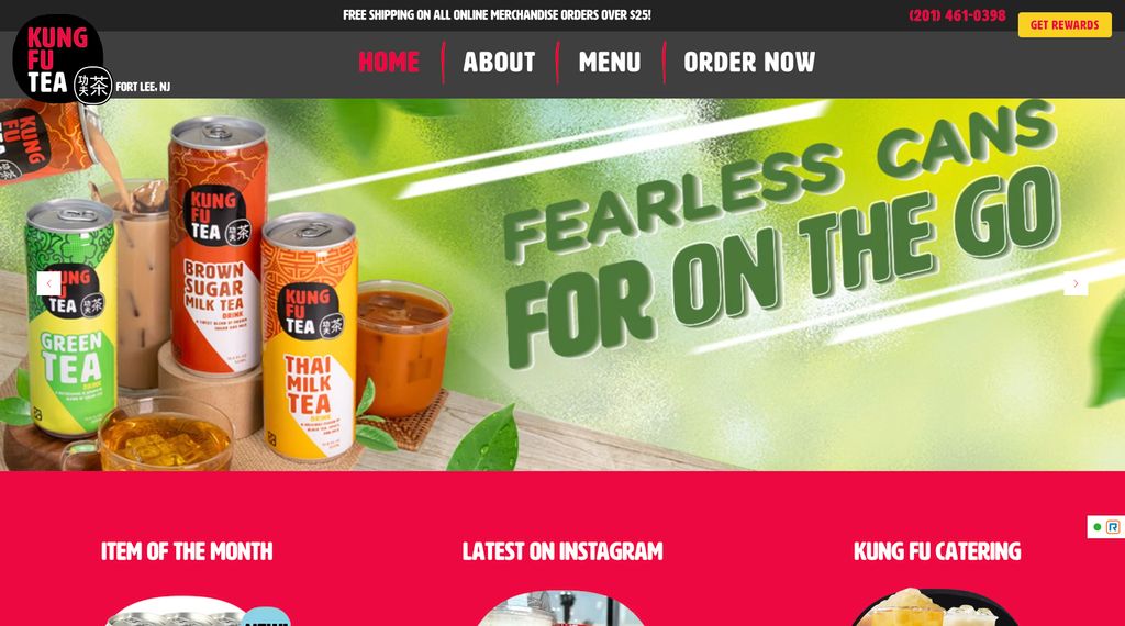 KungFuTeaFortLee.com / A franchise with numerous l