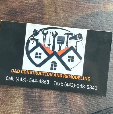 Avatar for D&D Construction and remodeling