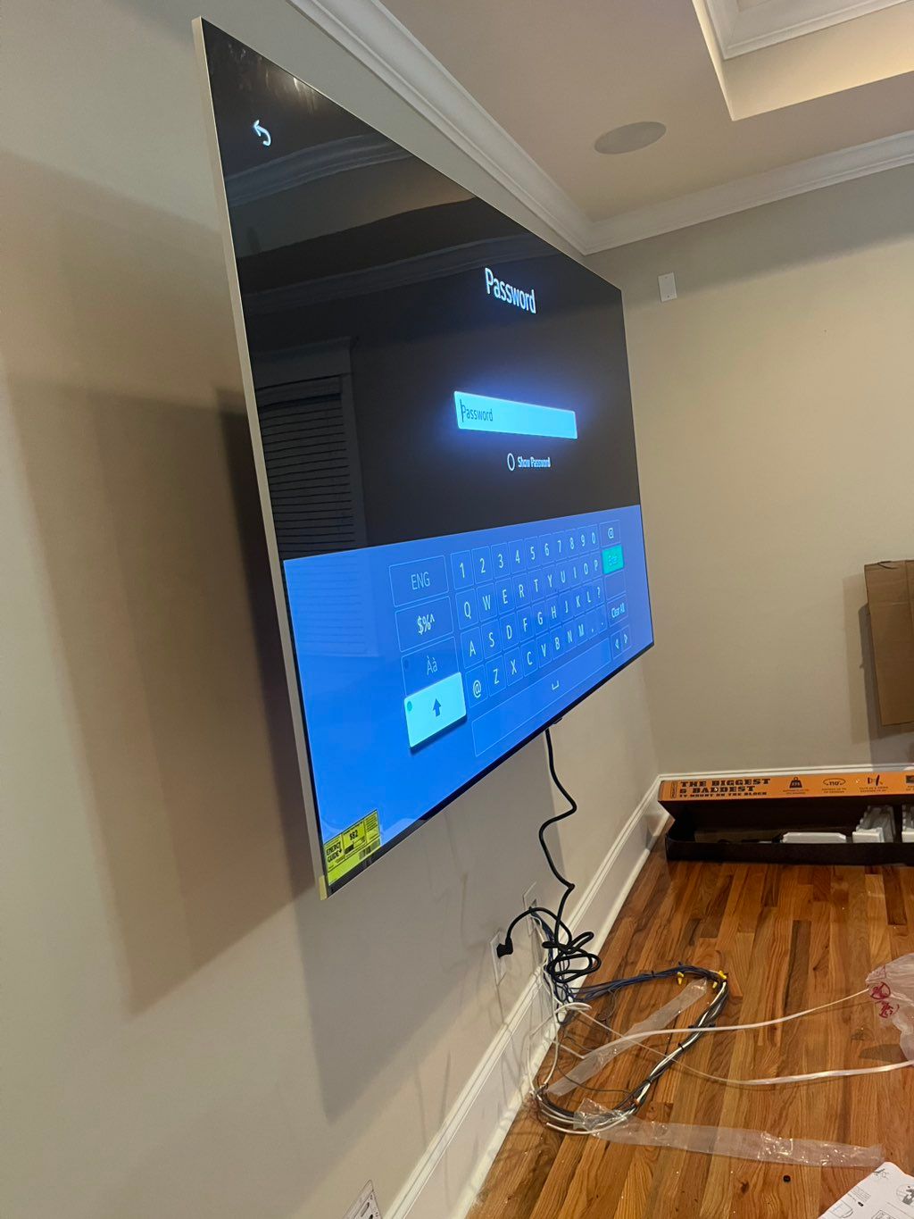 86 inch beast mounted