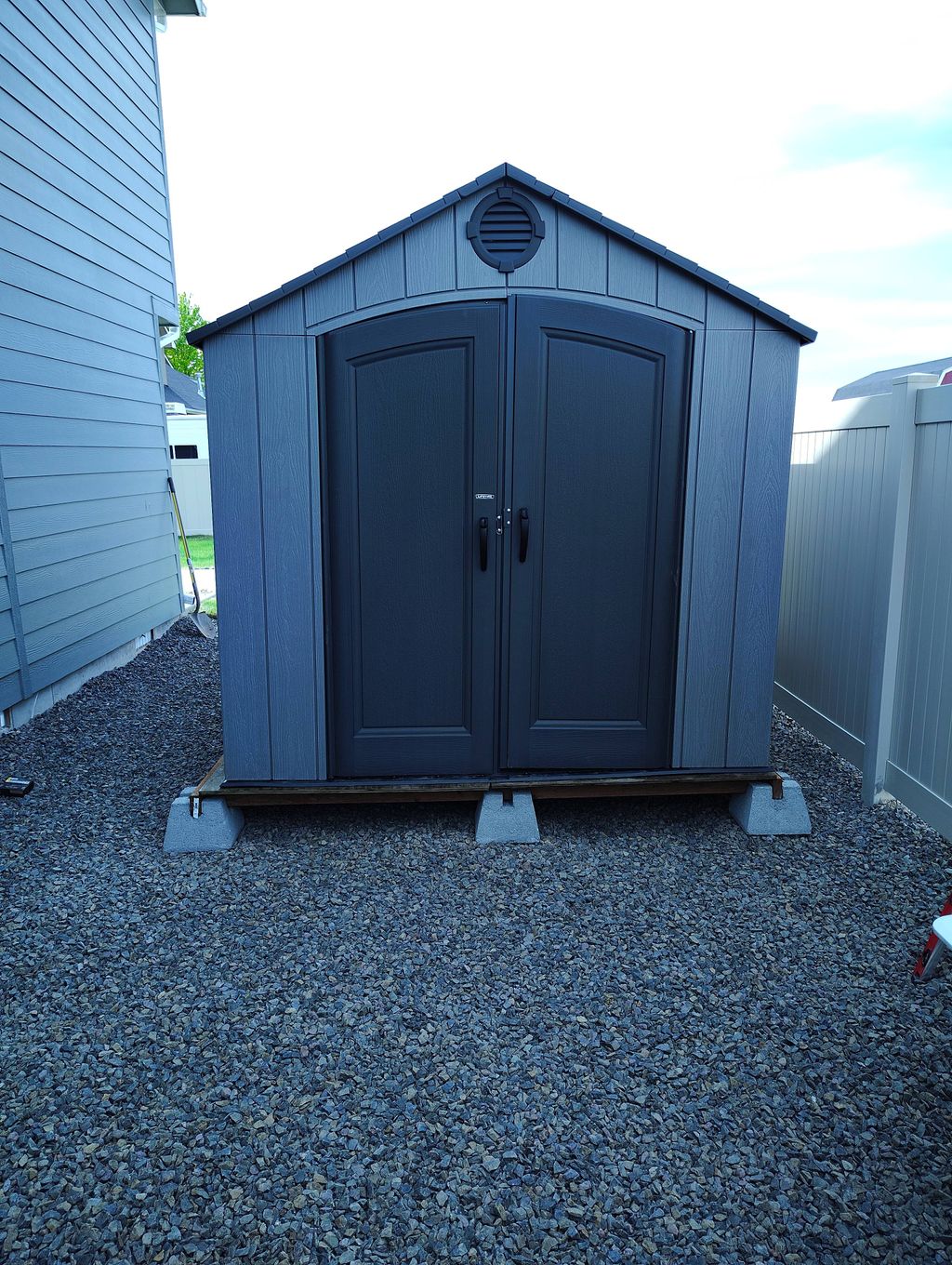 put together a shed