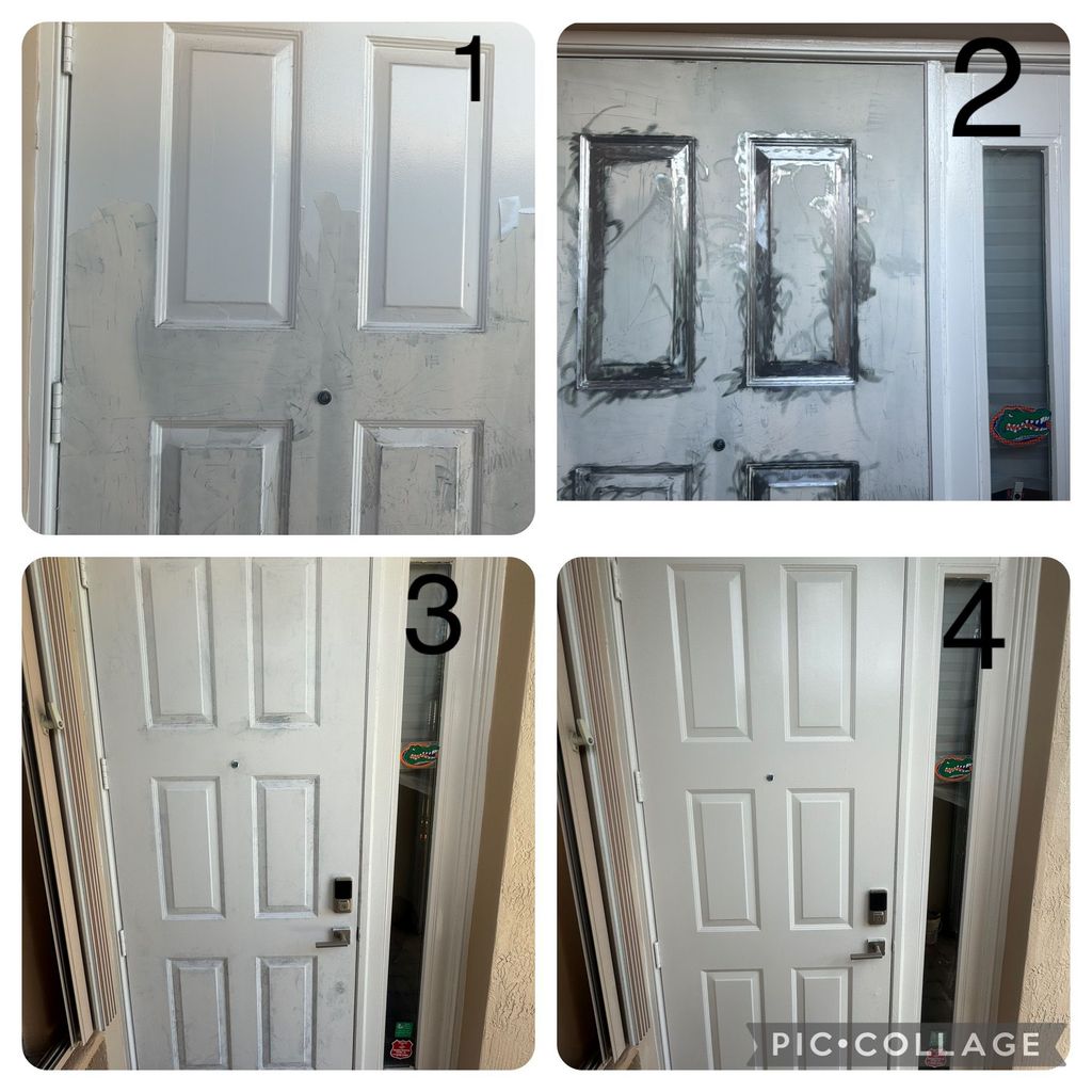 Refinishing Door