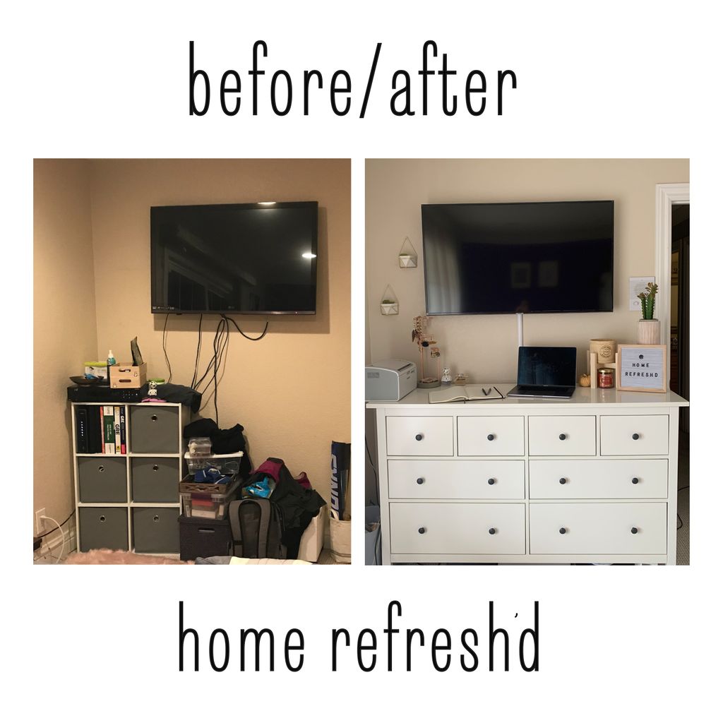 Bedroom Before/After 2