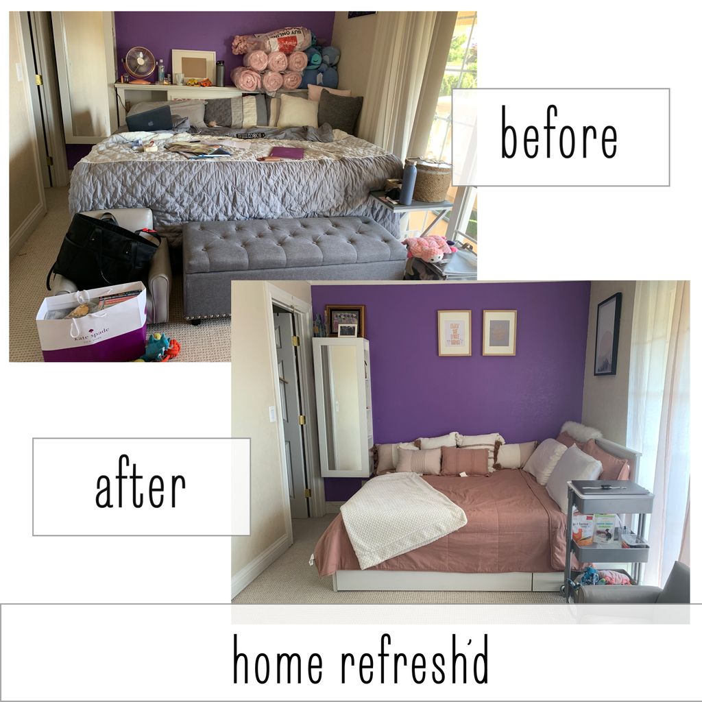 Bedroom Before/After 1