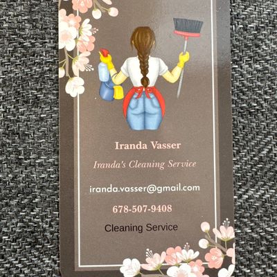 Avatar for Iranda’s cleaning service