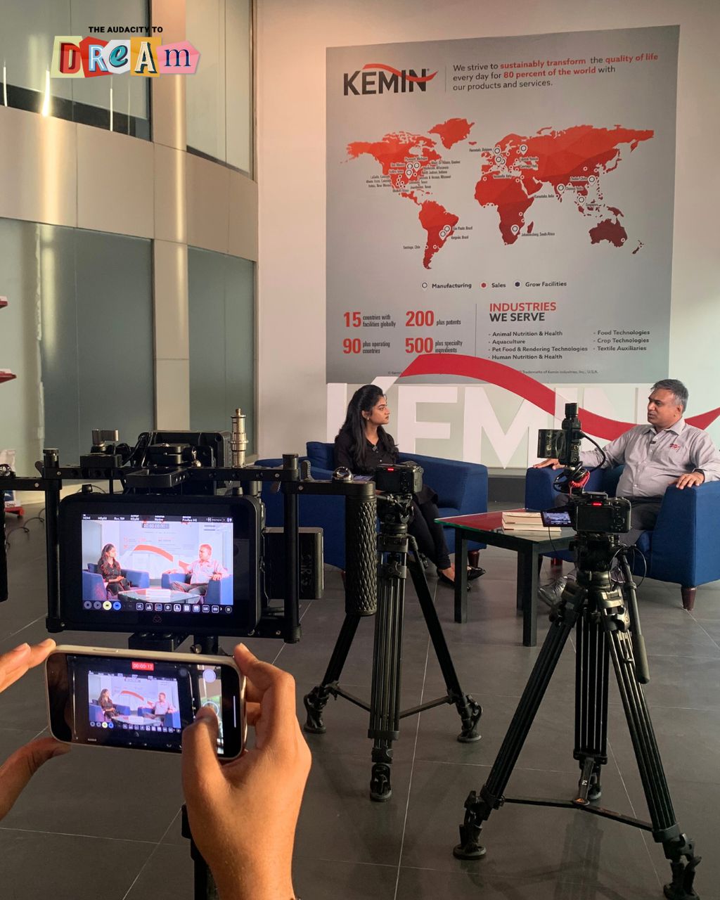 Corporate video filming