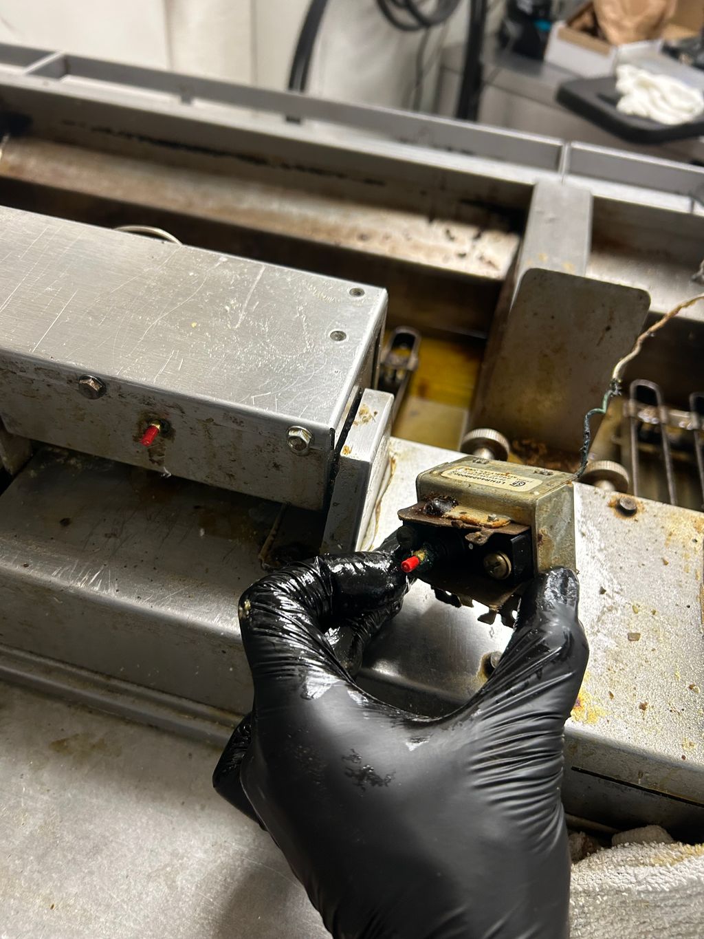 Replacing a fryer high limit