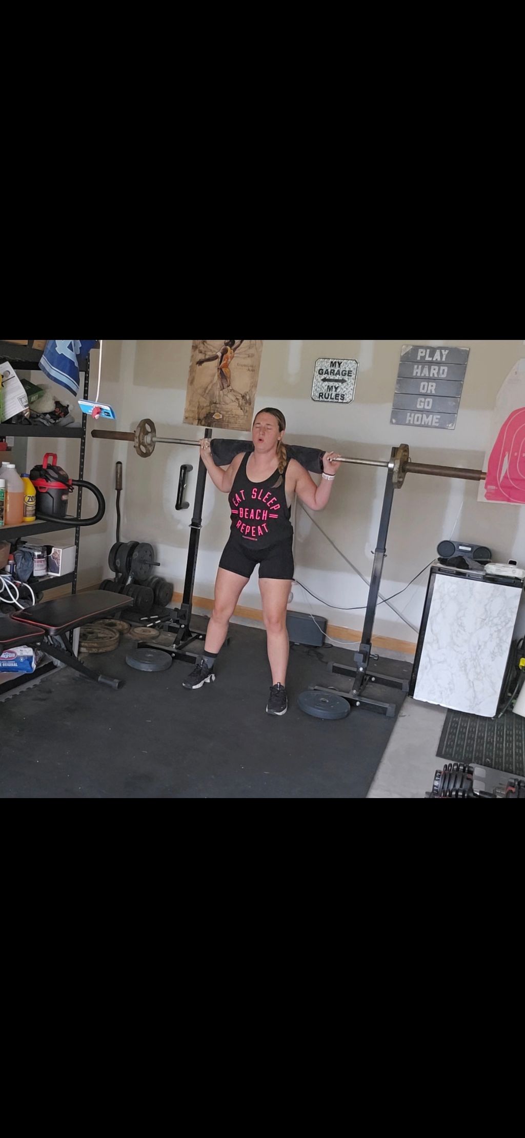 You can workout from anywhere with the right equip