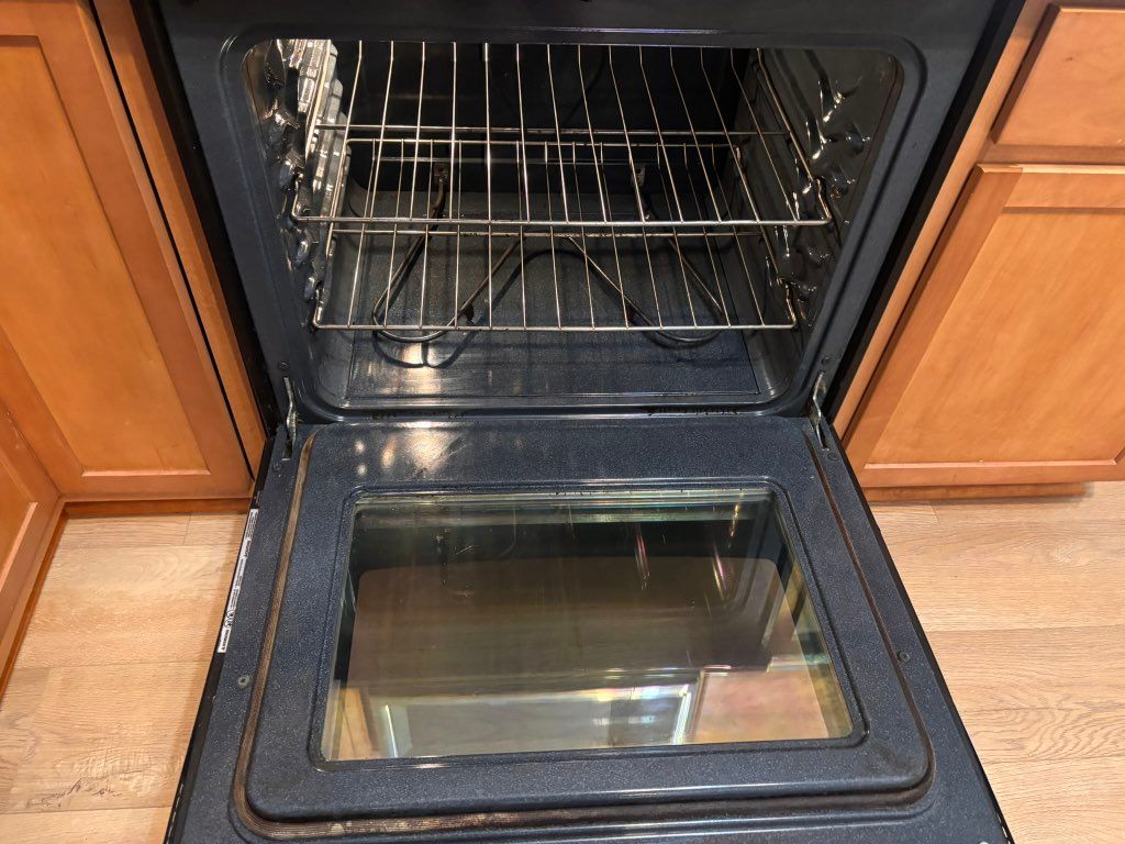 After cleaning 