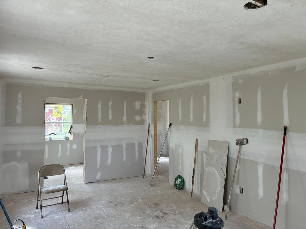 Addition Bedroom and Closet Framing and Drywalled