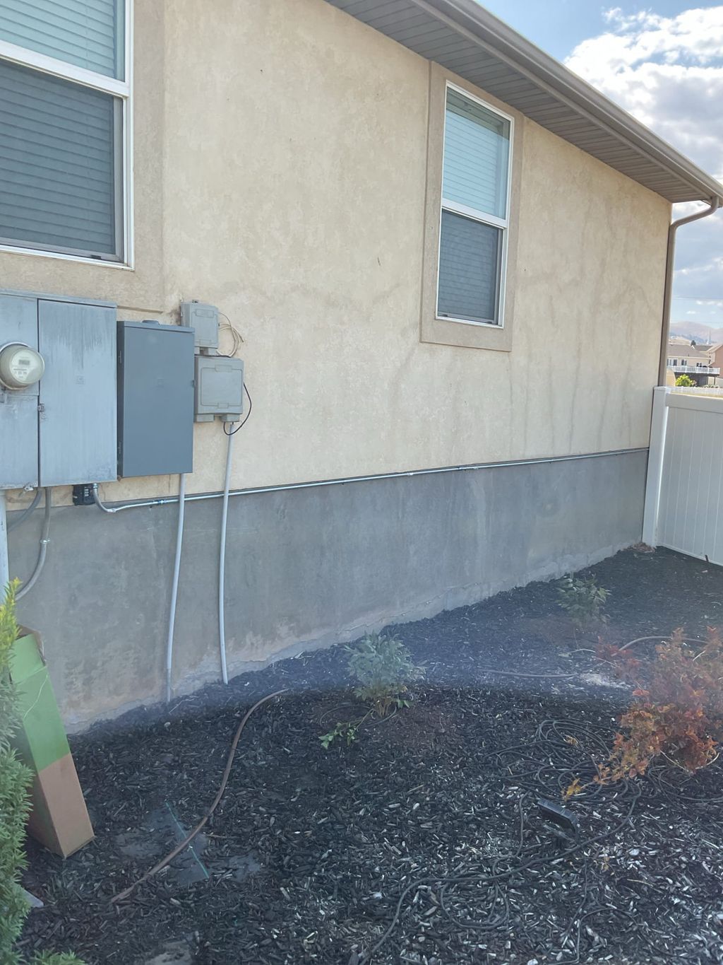 Outside service panel