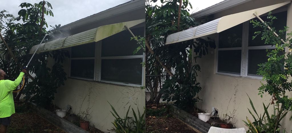 Before: Vintage Florida. After: Presentable Florid