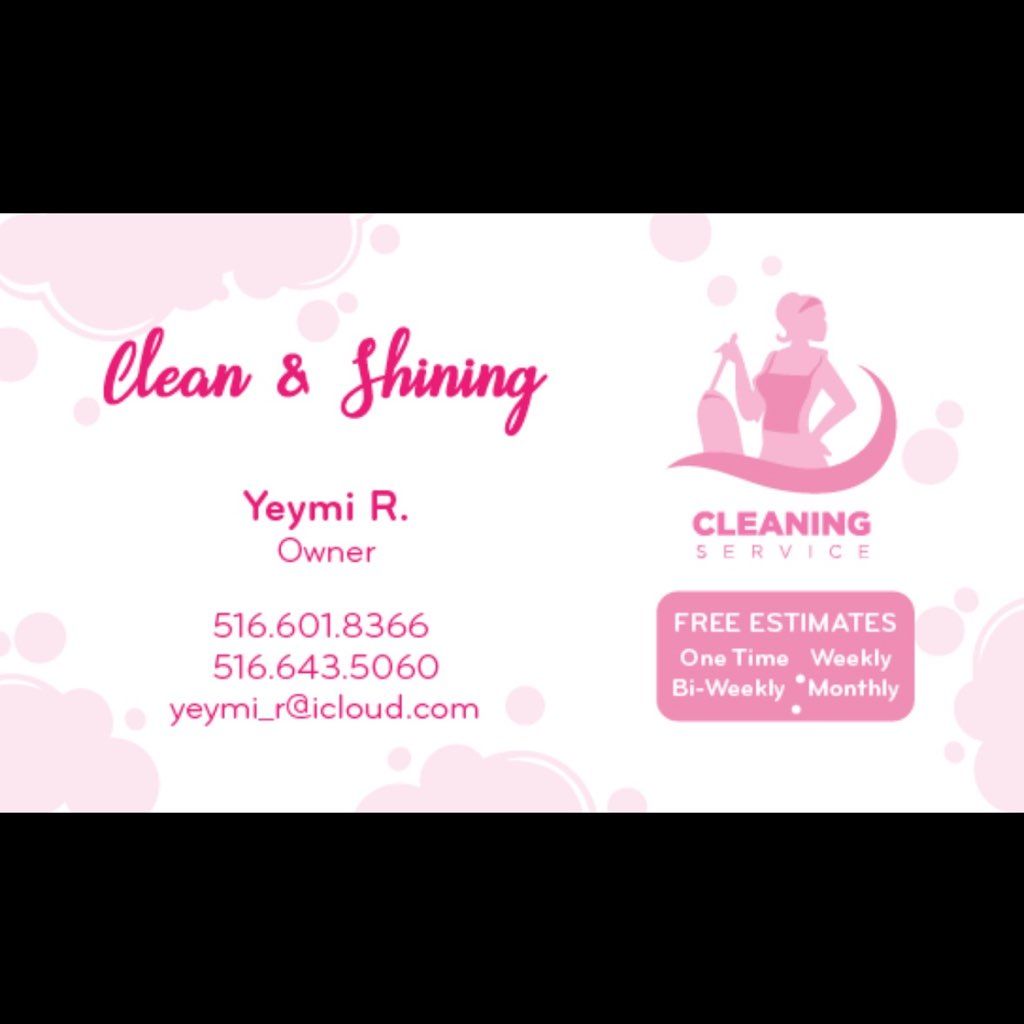 Clean and shiny