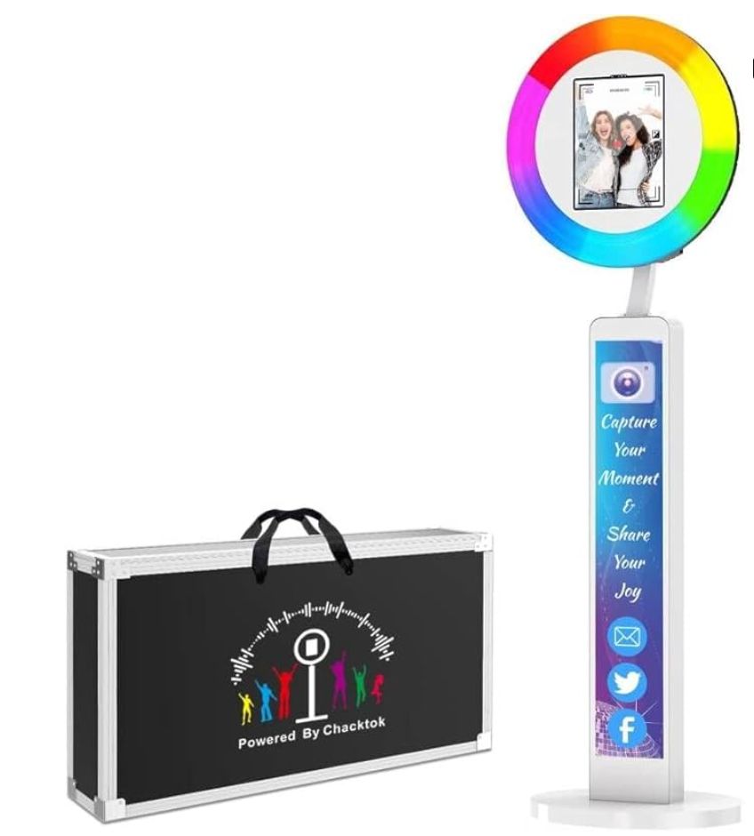 Large BoxLight Ipad Photo Booth w/ Support for Mul
