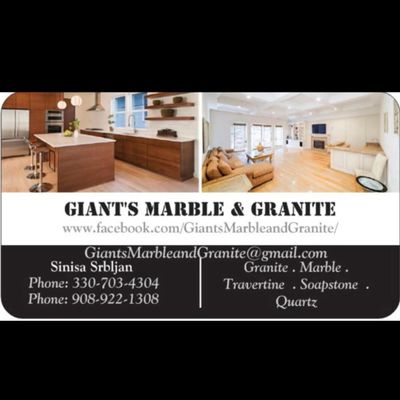 Avatar for Giants Marble and Granite