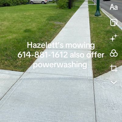 Avatar for Hazelett’s mowing and powerwashing