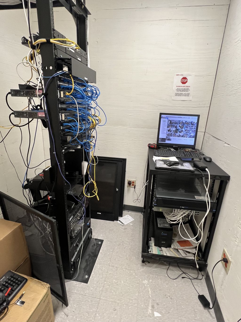 Install 22 cameras
