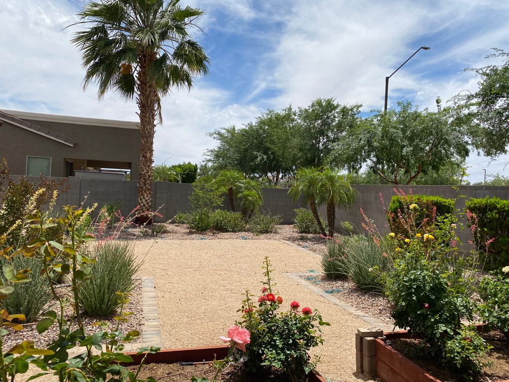 Landscape design, maintenance, and garden service.