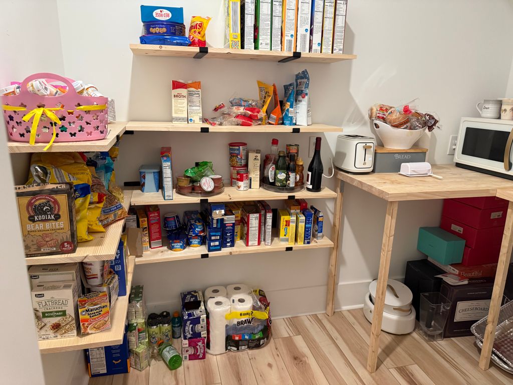 Before Pantry Organization