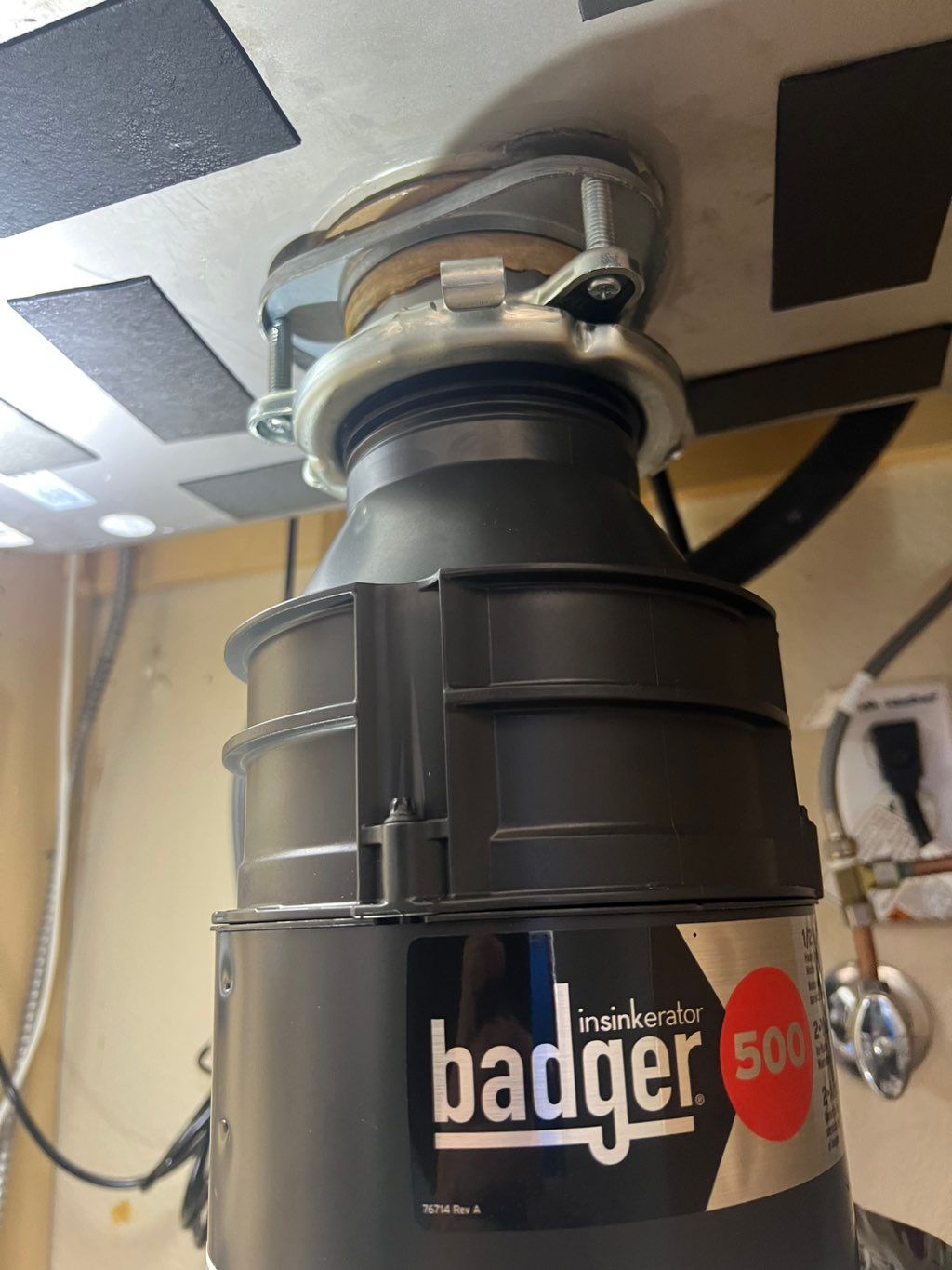 Garbage disposal installation 