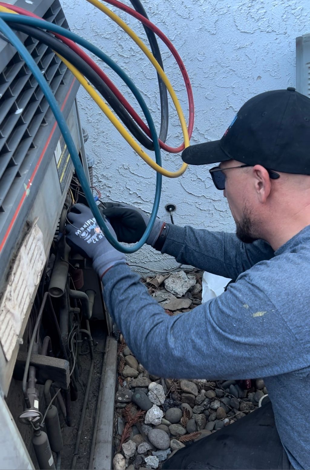 House rewiring, commercial electrician, main panel