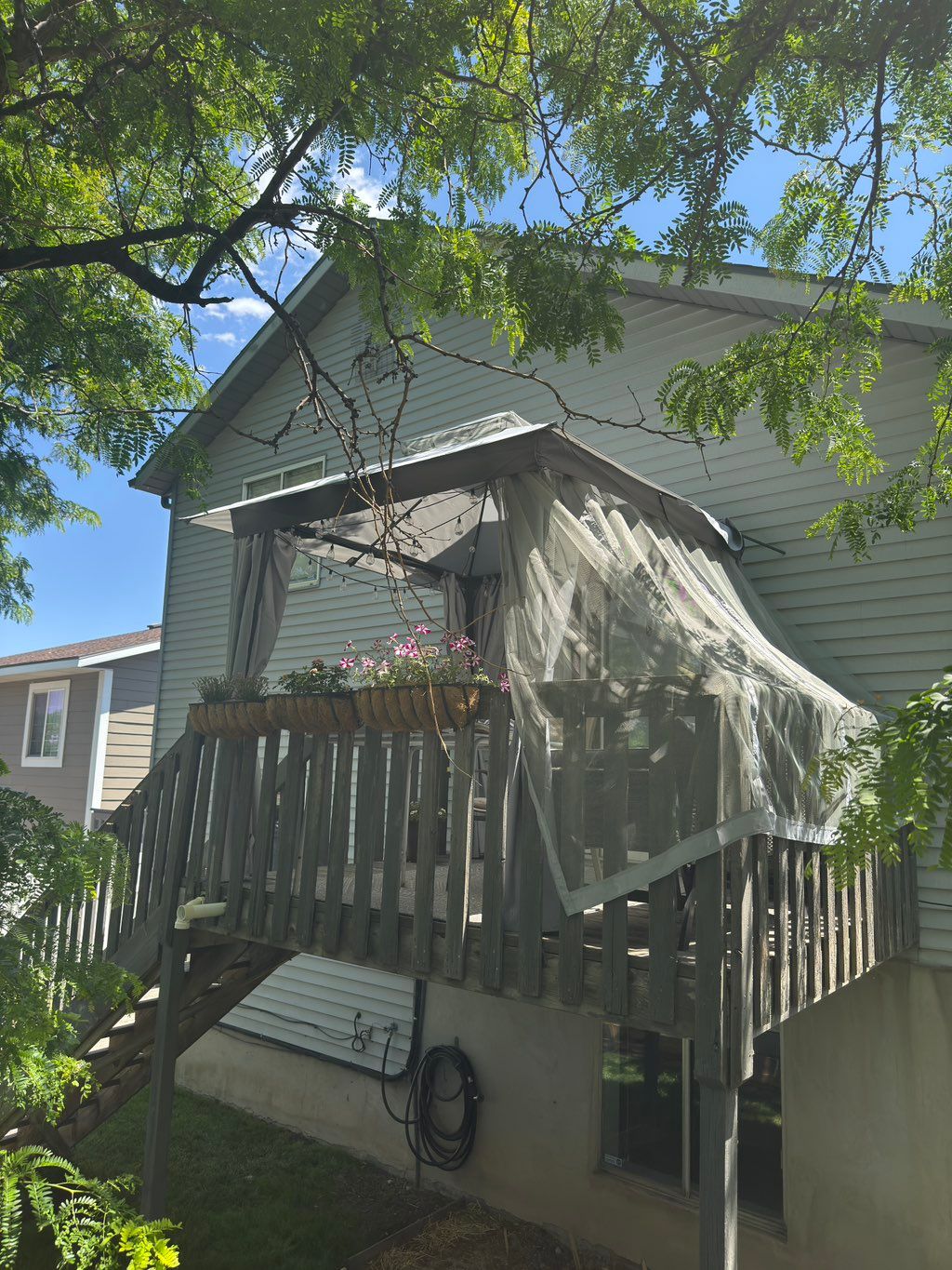 Assembly and installation of outdoor gazebo